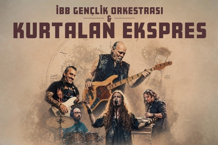Harbiye'de Anadolu rock ve senfoni buluşuyor: Kurtalan Ekspres ile Bulutsuzluk Özlemi sahnede