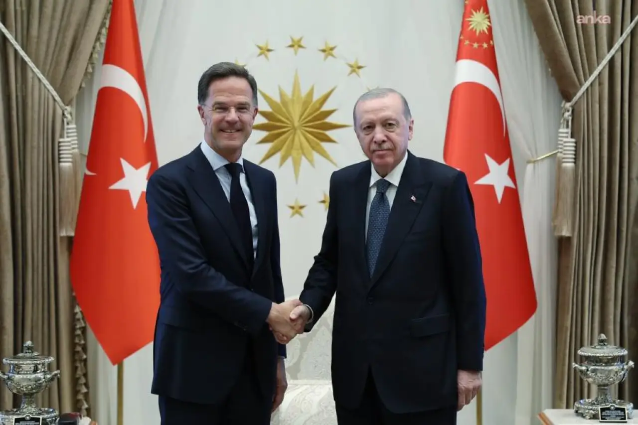 Cumhurbaşkanı Erdoğan, NATO Genel Sekreteri Rutte ile görüştü