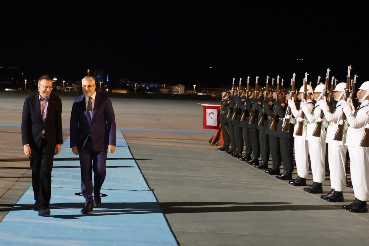Ankara'daki NATO Zirvesi trafiği Letonya Cumhurbaşkanı Rinkēvičs ile başladı