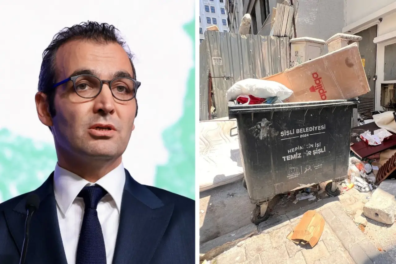 Eski Belediye Başkanı Resul Emrah Şahan'dan çöp tepkisine yanıt: 'Şişli'yi ben değil, kayyım yönetiyor'