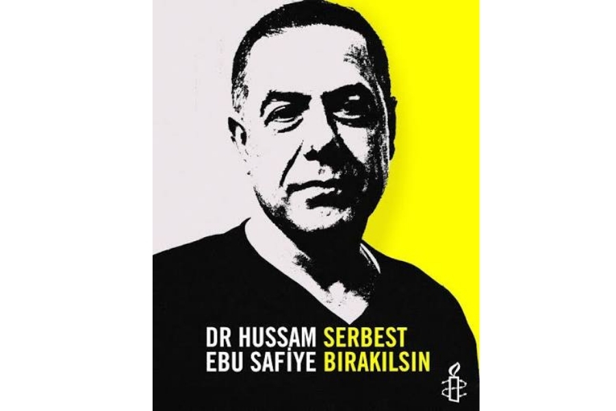 Uluslararası Af Örgütünden Filistinli Dr. Ebu Safiye için dayanışma çağrısı: 'Acil harekete geçilmeli'