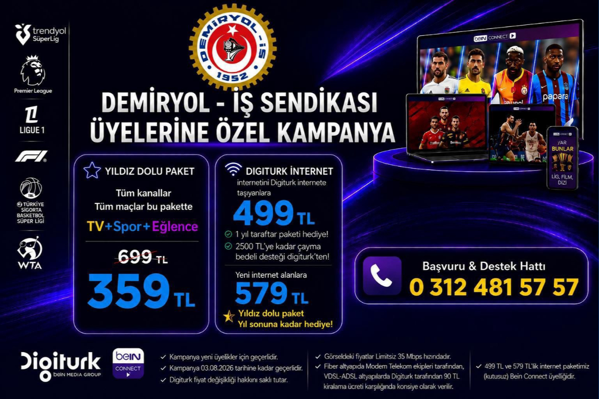 Demir yolu işçisi: Promosyoncu değil, ek zam talep eden Demiryol-İş istiyoruz
