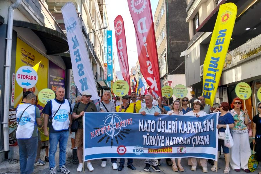 Samsun’da NATO’ya karşı ortak eylem