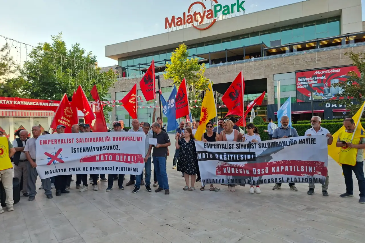 Malatya Emek ve Demokrasi Platformu: Emekçiler ve halklar için güvenlik NATO'da değil, bağımsızlık ve barıştadır