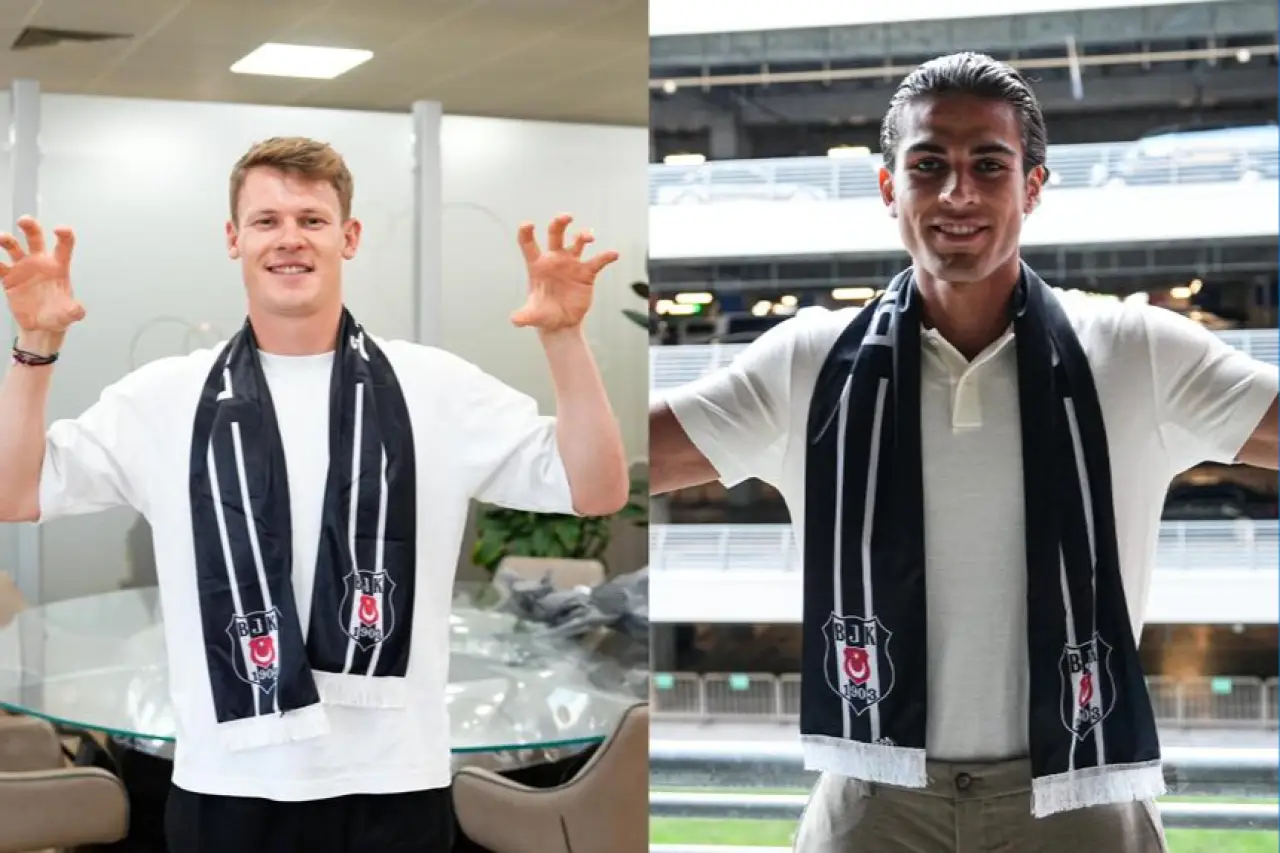 Alexander Nübel ve Doğan Alemdar, Beşiktaş için İstanbul’da