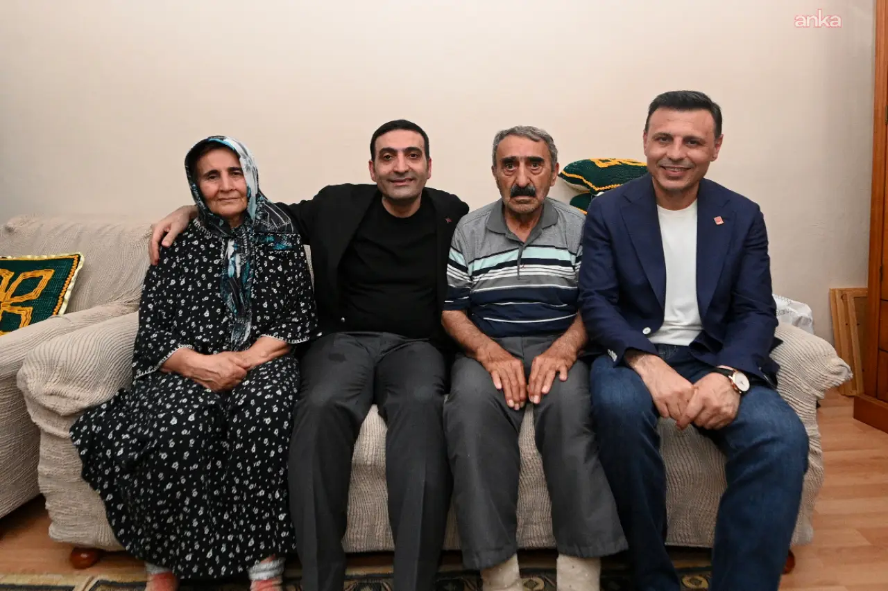 Cezaevinden çıkan İnan Güney, ilk olarak babasının evine gitti
