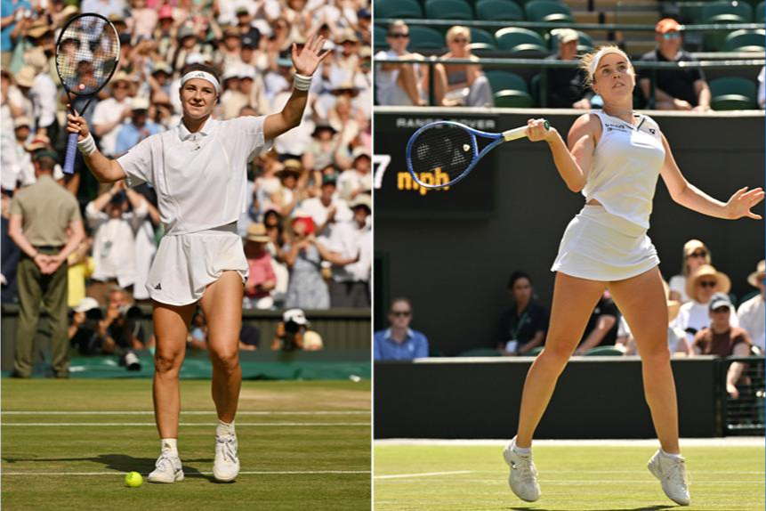 Wimbledon'da tek kadınlarda finalin adı: Karolína Muchová-Linda Nosková