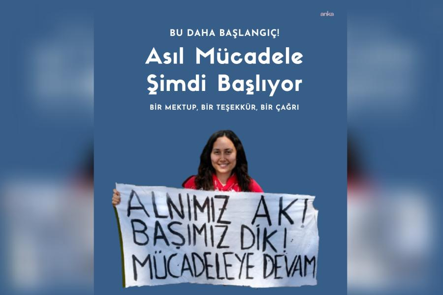 Esra Işık’tan hapis cezası sonrası dayanışma çağrısı: 'Asıl mücadele şimdi başlıyor'
