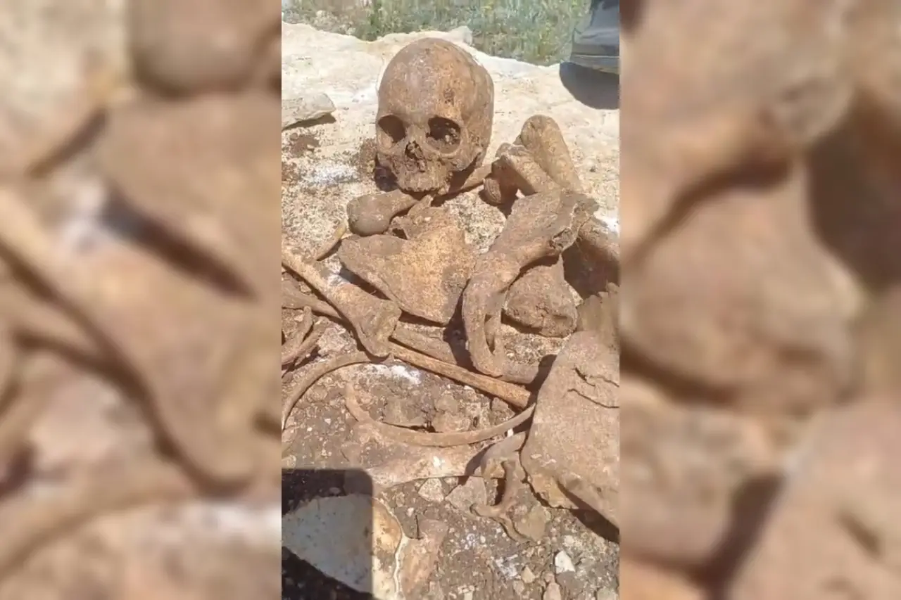 Malatya'da bir şantiyede insan kemikleri bulundu