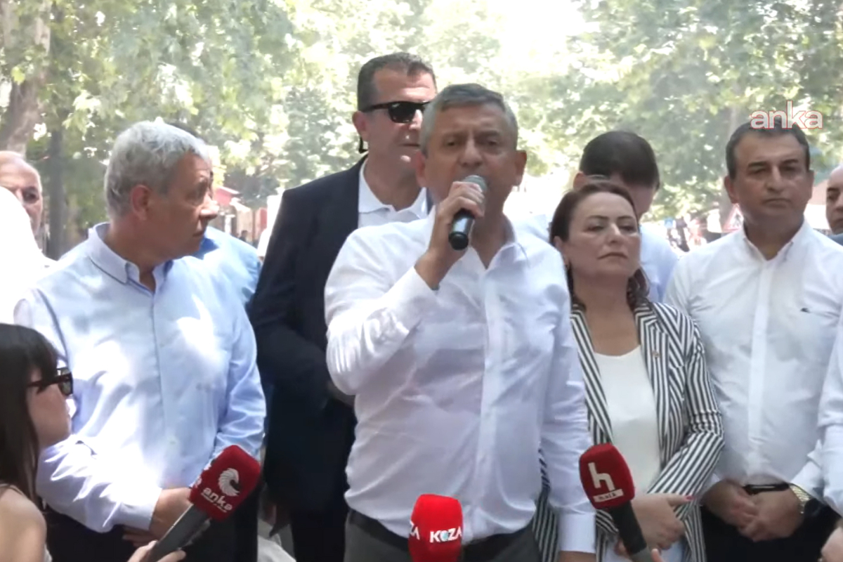 Özgür Özel’den Çankaya operasyonuna tepki: 'Bir gizli tanık iftira attı, belediyemize operasyon yapıldı'