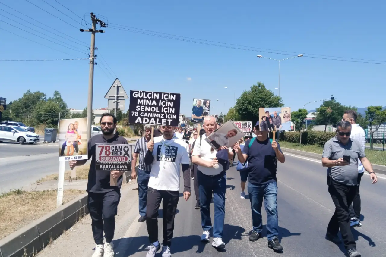 '78 Can İçin Adalet Yürüyüşü' Bolu'dan Ankara'ya başladı: 'Onların yanına bırakmayacağız'