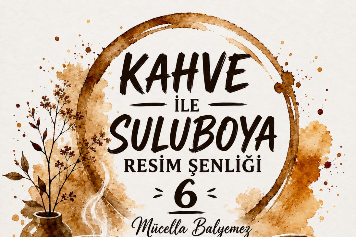Kadıköy'de Kahve ile Suluboya Resim Şenliği 6. kez sanatseverlerle buluşuyor