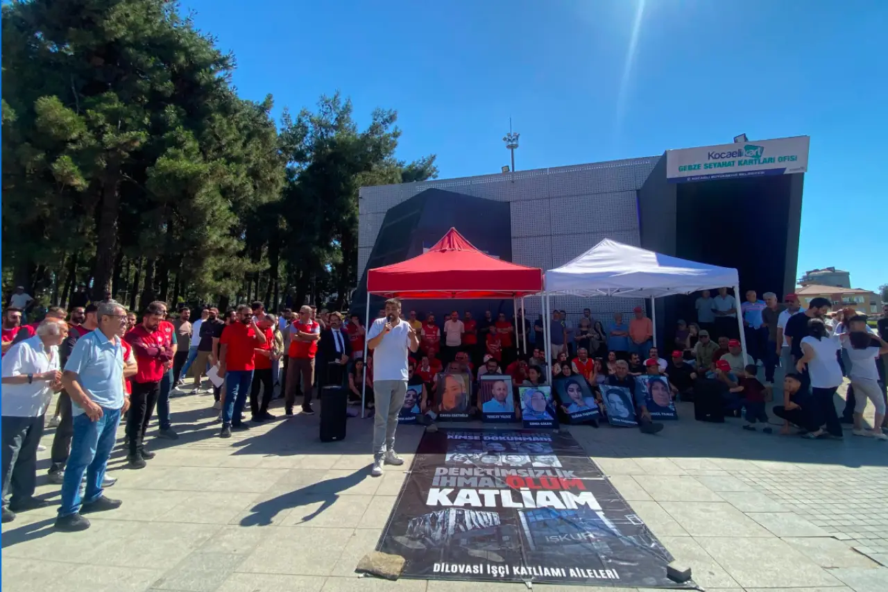 Katliam davalarının aileleri Dilovası’nda buluştu: 'Katiller ortak, mücadele de ortak'