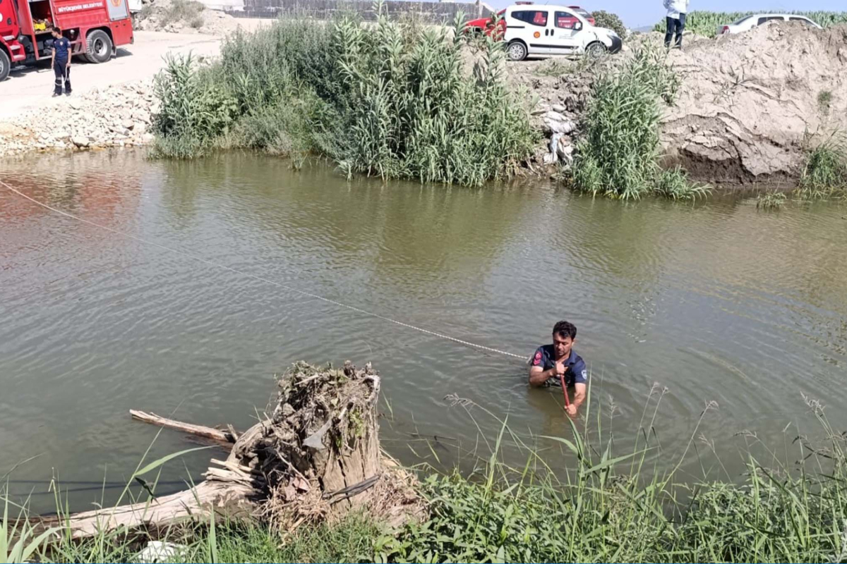 Manisa'da 12 yaşındaki çocuk derede boğuldu