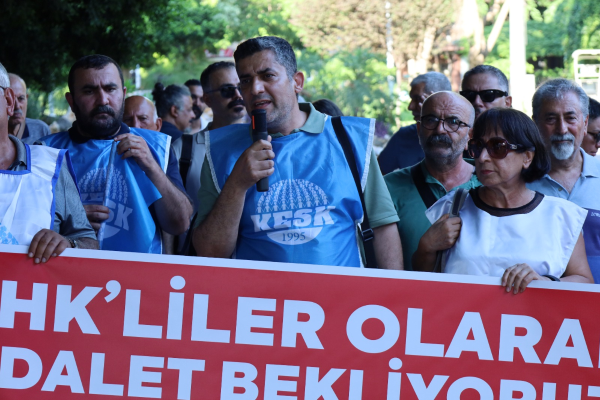 KESK Adana'dan Ankara'daki adalet nöbetine çağrı: 'KHK hukuksuzluğu sona ersin'