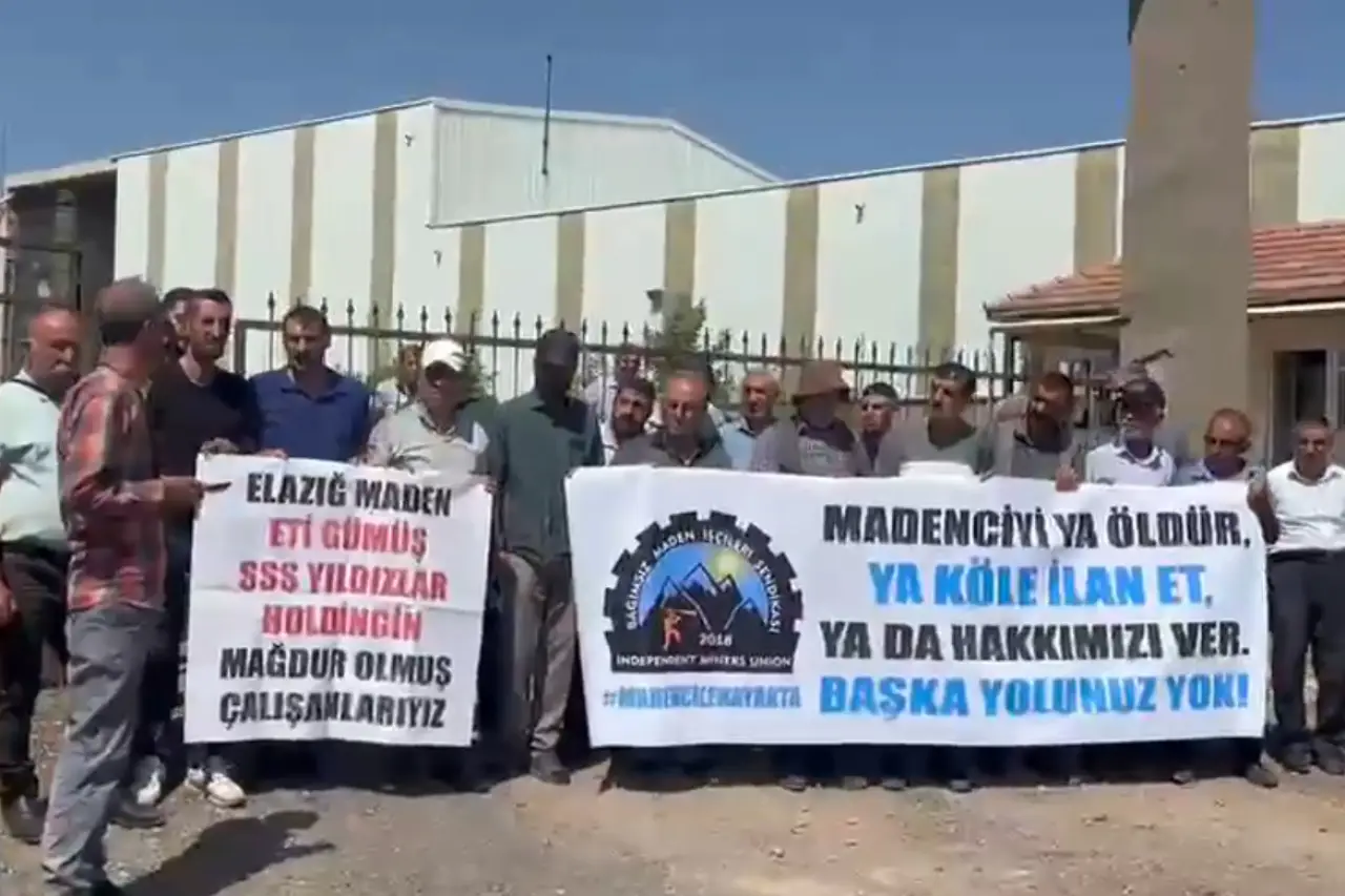 Eti Gümüş'te madenciler direnişte: 'Bayramları parasız geçirdik, haklarımızı alana kadar direneceğiz'