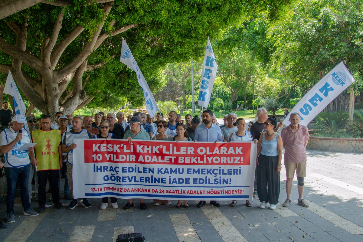 KESK Adana Şubeler Platformu: Ankara'daki gözaltılar sendikal haklara yönelik saldırıdır