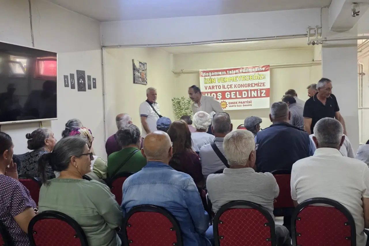 EMEP Varto İlçe Örgütü 9’uncu Olağan Kongresini gerçekleştirdi