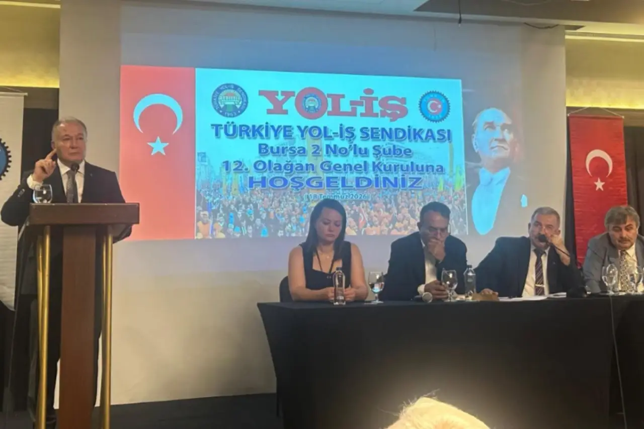Yol-İş Bursa 2 No’lu Şube Genel Kurulunda delegeler salonu terk etti