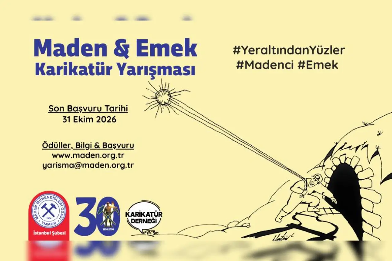 TMMOB Maden Mühendislerinden ‘Maden ve Emek Karikatür Yarışması’
