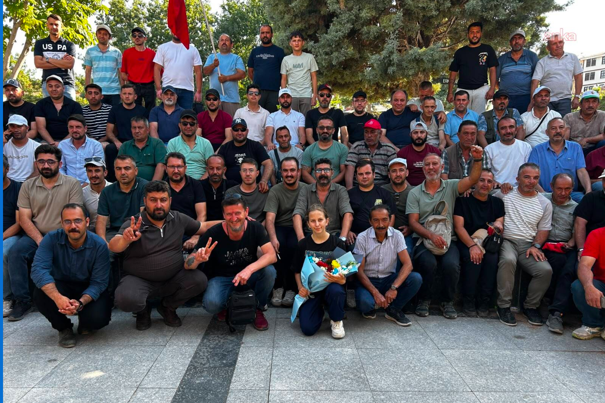 Doruk Madencilik'e bağlı Yunus Emre Termik Santrali işçilerinin direnişi kazanımla sonuçlandı