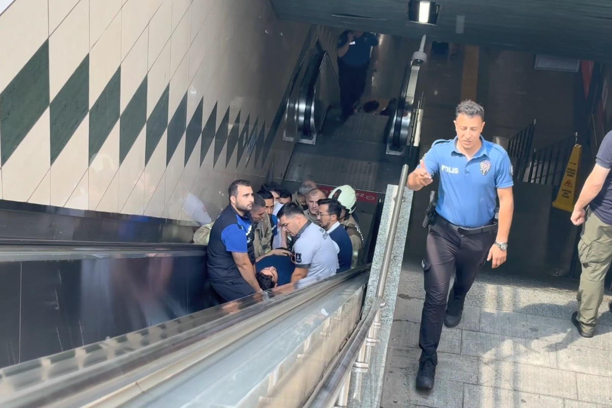 Şişli’de görme engelli kişi metro raylarına düştü: İtfaiye kurtardı