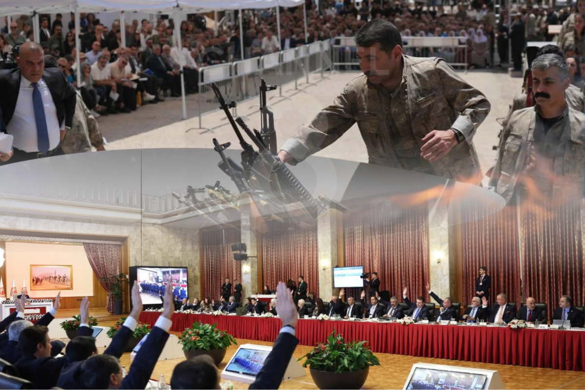 Silah bırakma ve fesih temelli ‘çerçeve yasa’ Mecliste olacak
