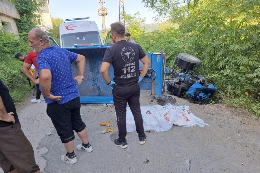 Ordu'da patpat devrildi: 6 yaşındaki çocuk hayatını kaybetti, 1 kişi yaralandı