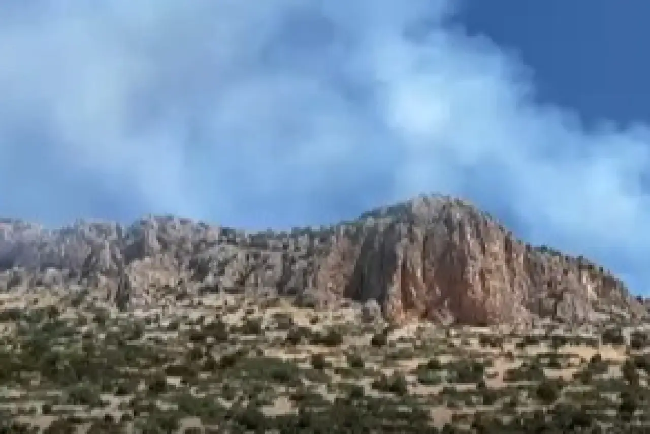 Isparta Eğirdir'de orman yangını