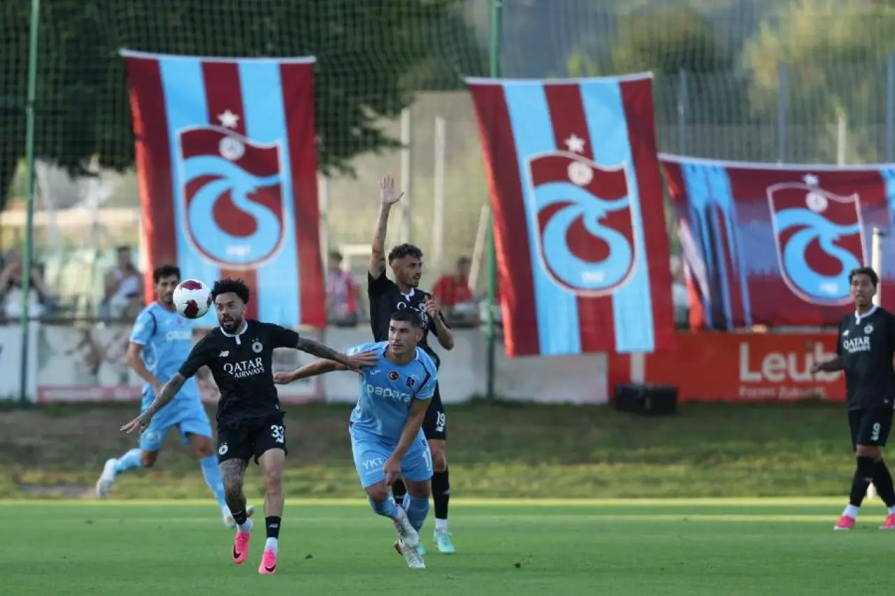 Trabzonspor hazırlık maçında Al Sadd'a 1-0 mağlup oldu