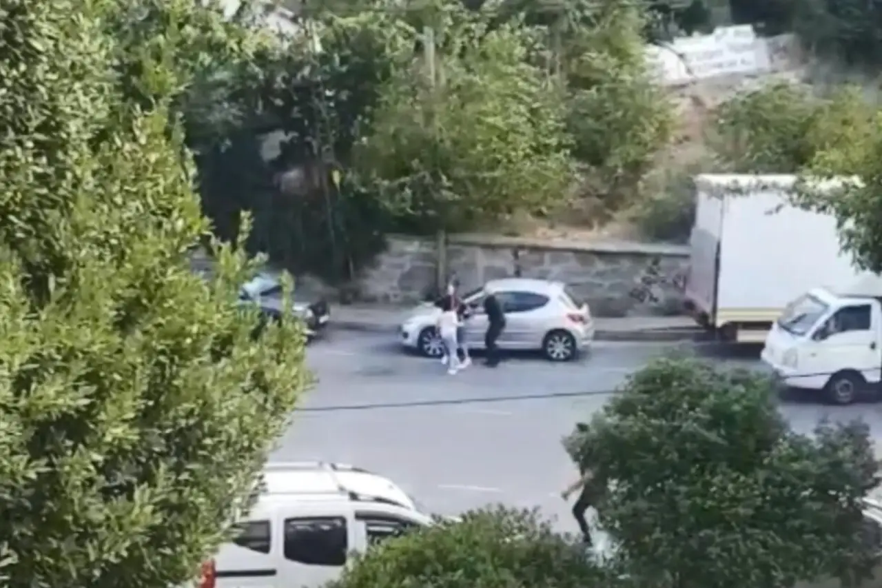 Kağıthane'de kadına şiddet