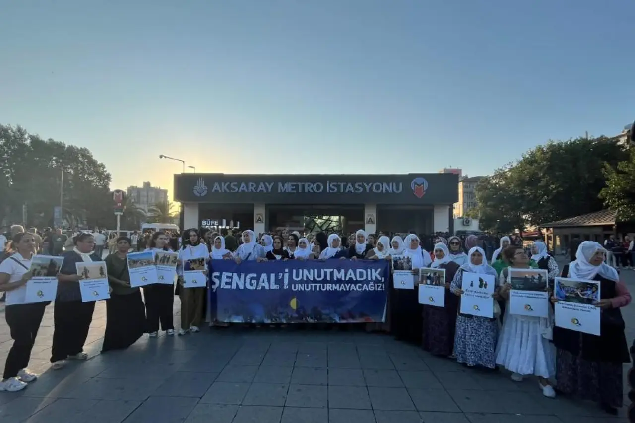 İstanbul’da Şengal anması: "Şengal’de adalet sağlanmadan ferman sona ermeyecek"