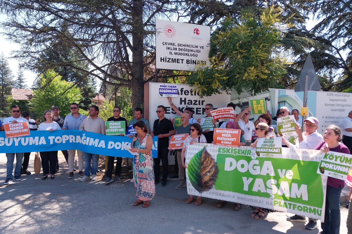 Eskişehir Doğa ve Yaşam Platformu: Alpu'daki maden projesinin ÇED süreci sonlandırılsın