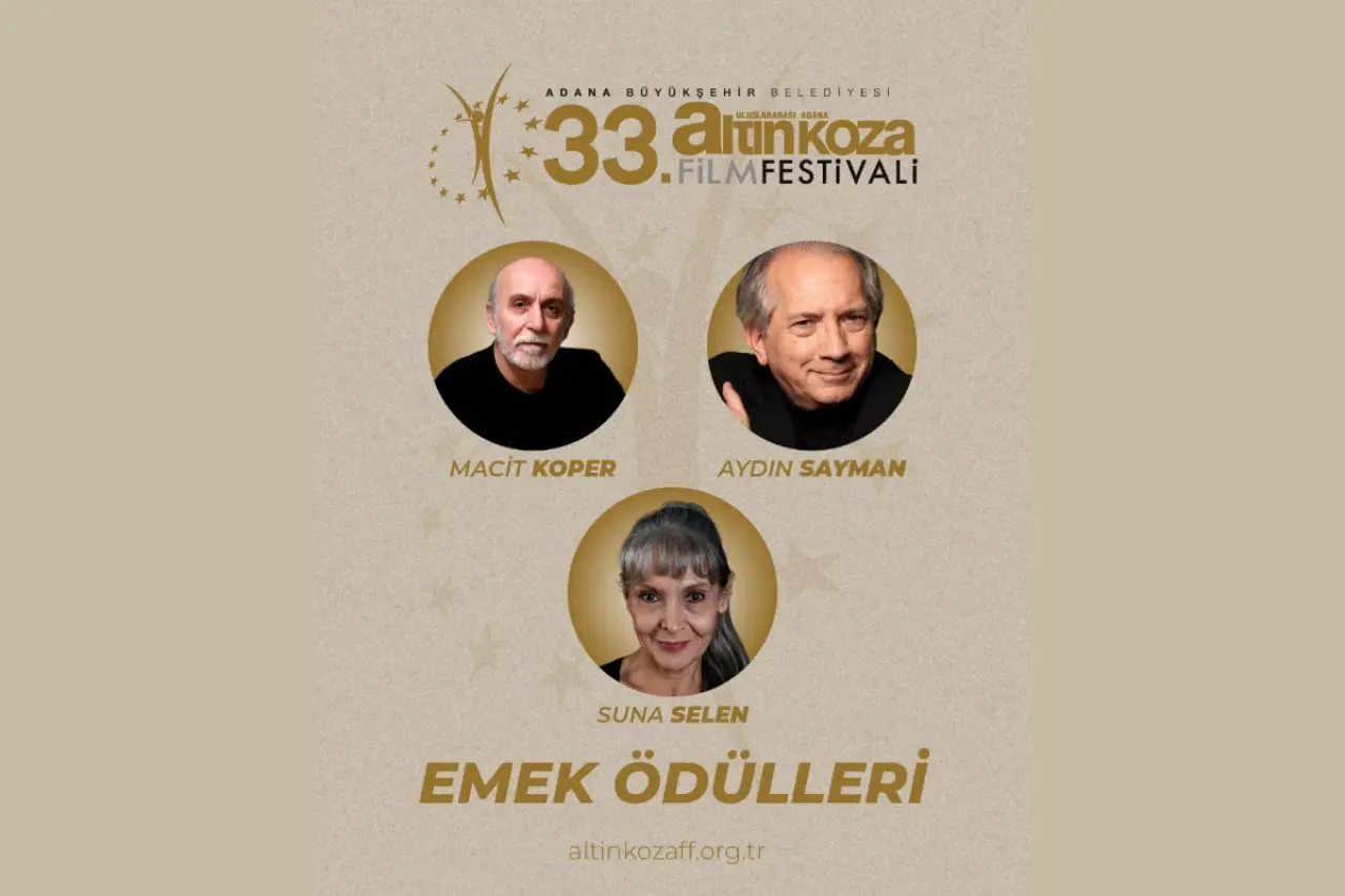 Altın Koza'da Emek Ödülleri'nin sahipleri belli oldu: Suna Selen, Macit Koper ve Aydın Sayman'a verilecek