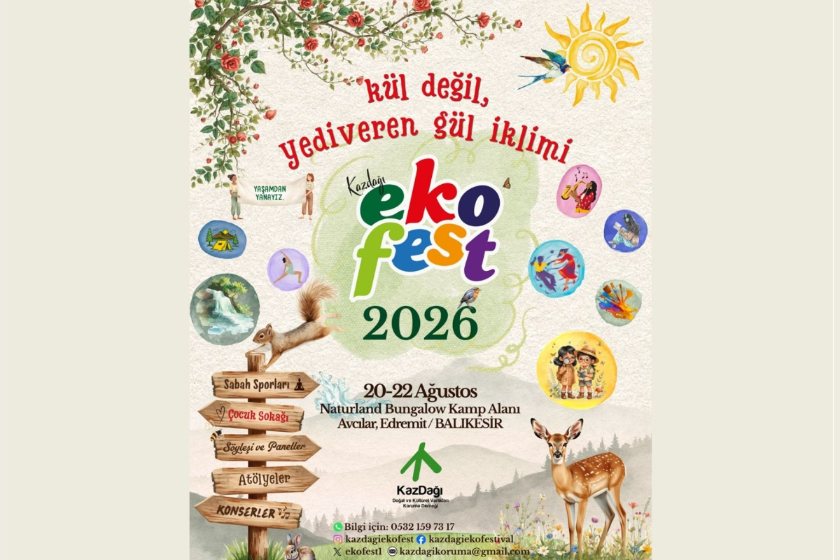 Kazdağı Ekofest2026: "İklim adaleti" temasıyla düzenleniyor