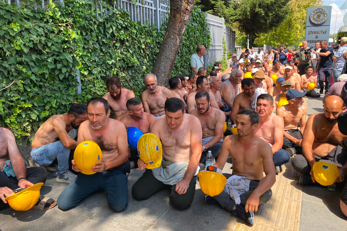 Enerji Bakanlığı önünde direnişin 4. günü: Eti Gümüş işçisi rahatsızlandı