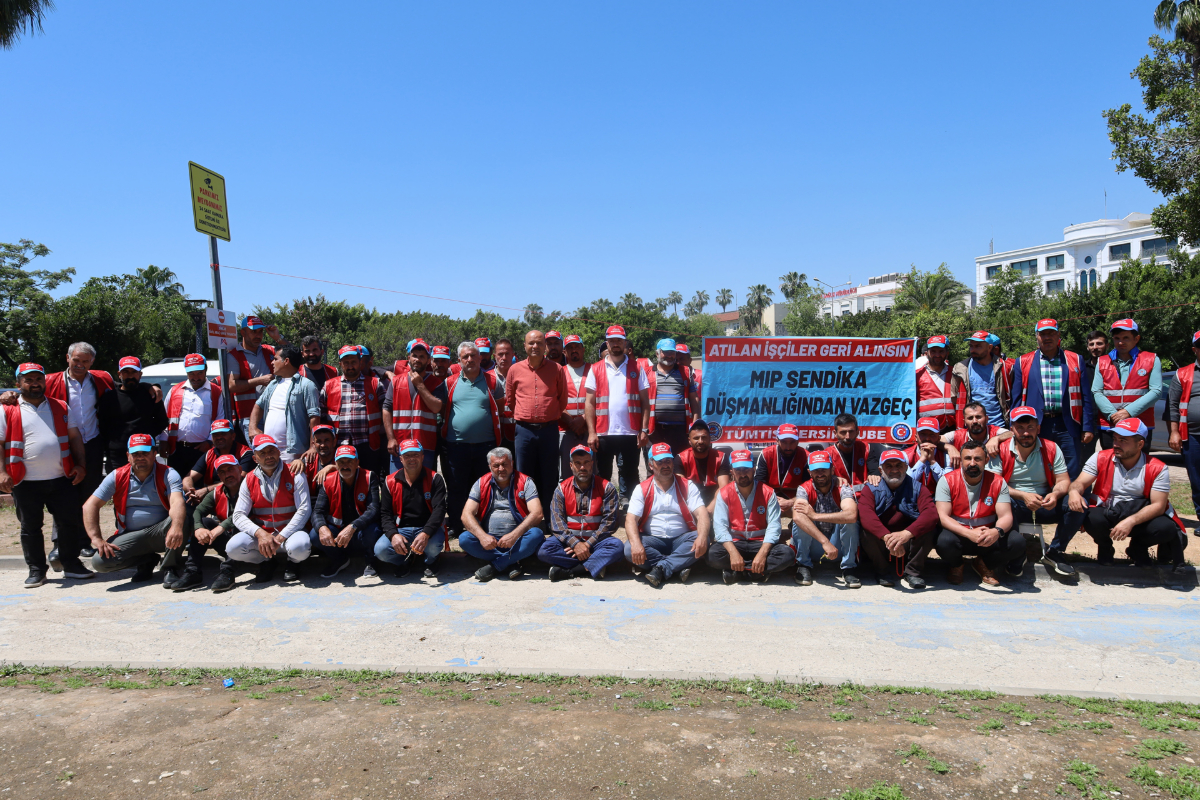 Mersin Limanı işçileri 231 gündür eylemde: “Tek talebimiz sendikalı bir şekilde işimize geri dönebilmektir”