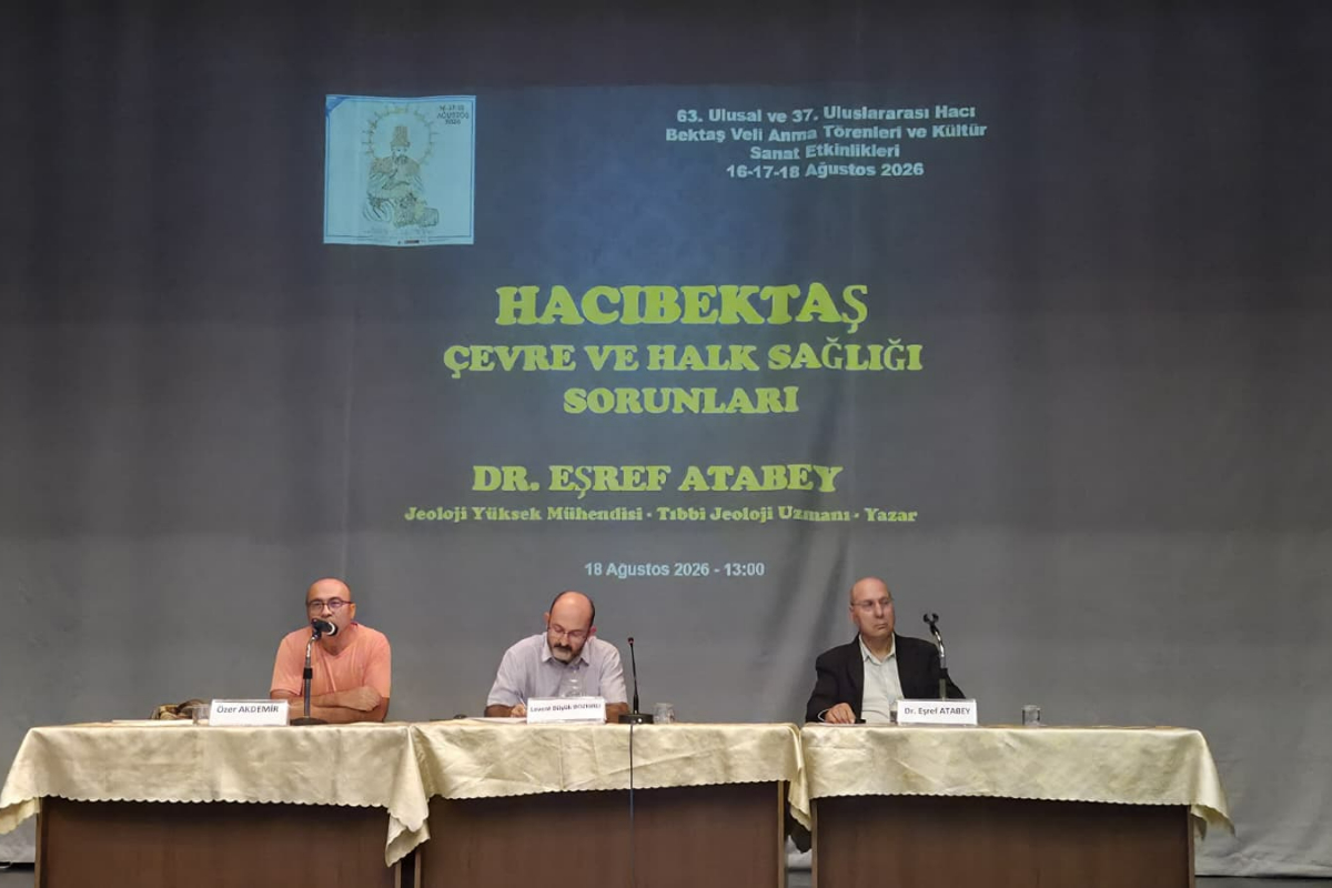 Hacıbektaş Festivalinin son gününde çevre paneli: Madenler ve mücadeleler konuşuldu