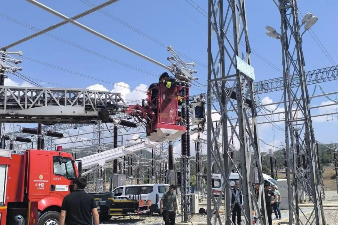 Maraş'ta iş cinayeti: Elektrik akımına kapılan 1 işçi hayatını kaybetti