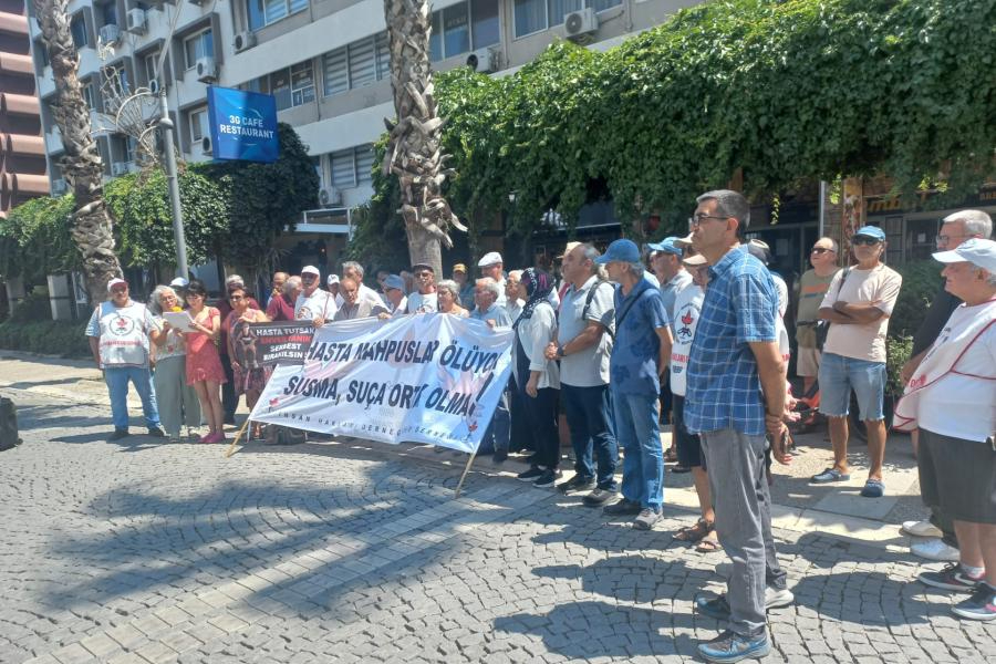 İzmir'de hasta mahpus Enver Yanık için açıklama: Telafisi imkânsız sonuçlar doğmadan derhal serbest bırakılmalı