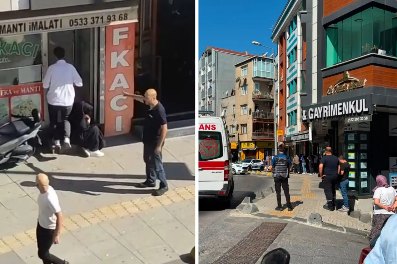 Gaziosmanpaşa'da silahlı saldırı: Evli olduğu kadını vuran fail iş yerine kapandı