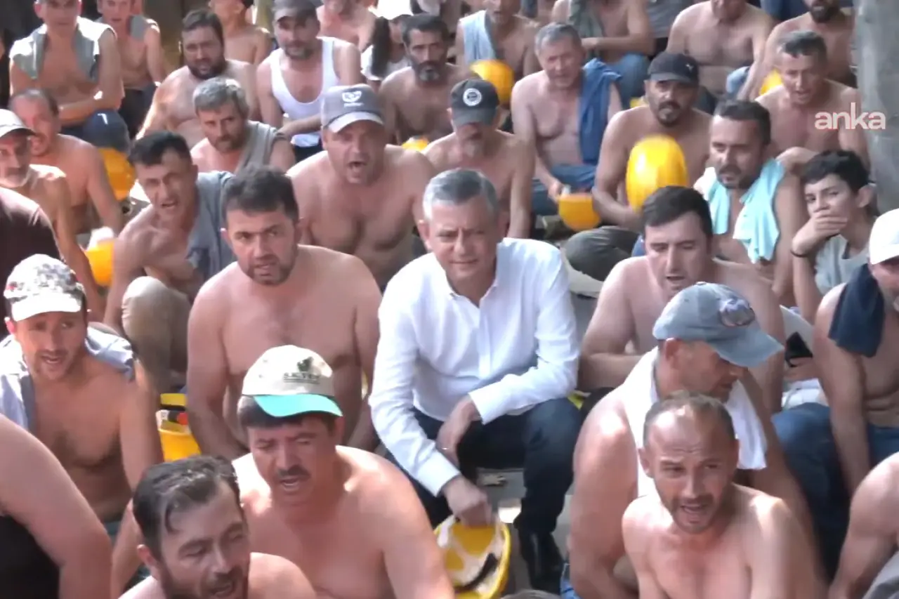 Madenciler 16 gündür direniyor: Özgür Özel’den "İşçilerin borçlarını ödeyin” çağrısı