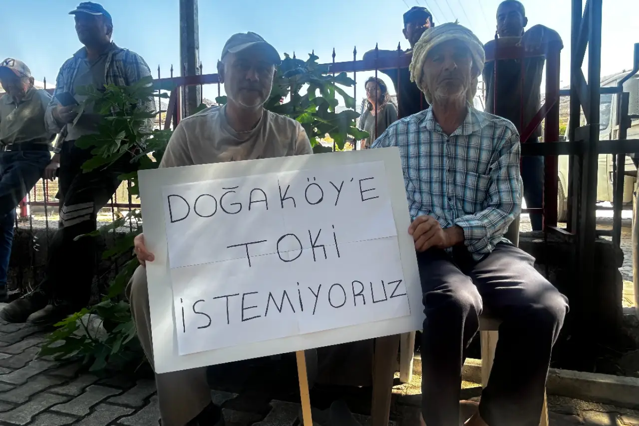 Menemen Doğaköy'den köylüler: TOKİ Projesi’ni durdurun