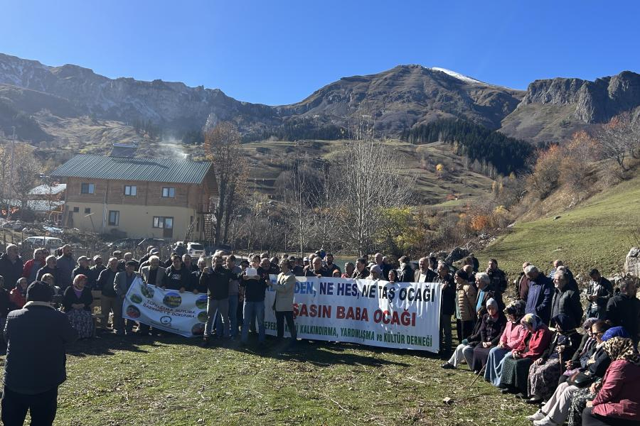 Reşit Kibar ölümünün 2'nci yılında Cankurtaran'da anıldı: "Bu bölgeye asla ve asla hiçbir madenciyi sokmayacağız"