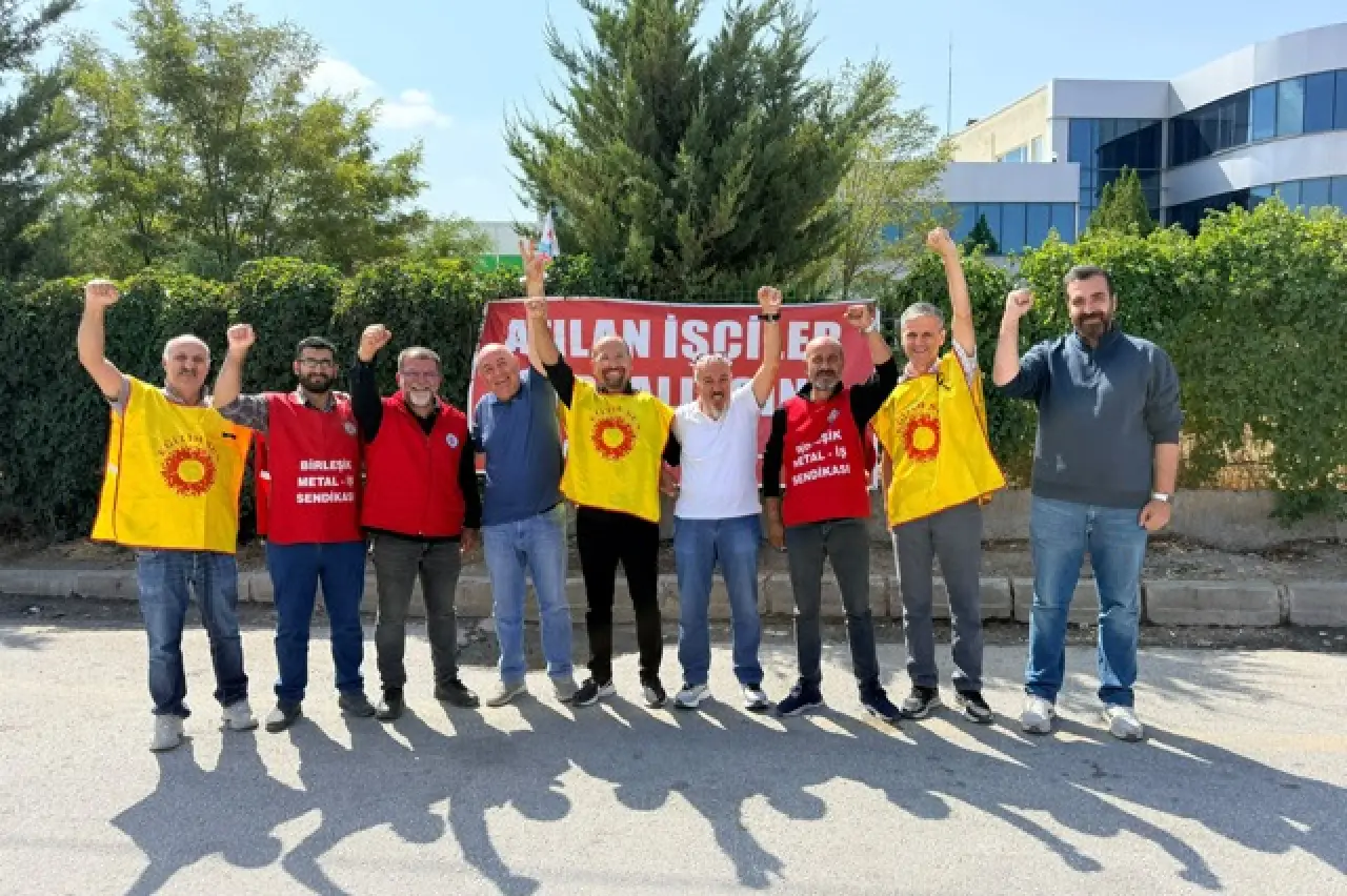 Polatlı Eğitim-Sen’den Panelsan işçilerine dayanışma ziyareti