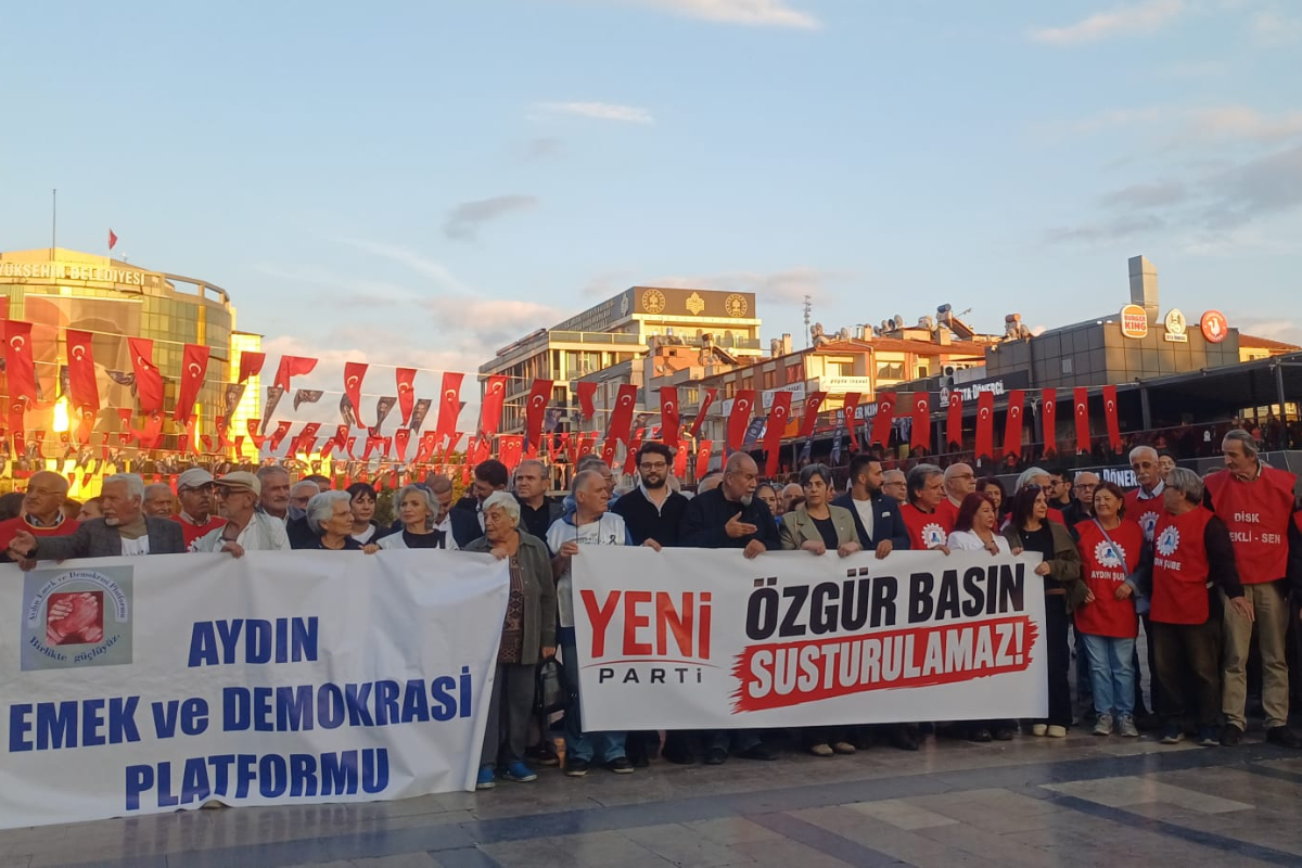 Aydın’dan Halk TV’ye kayyım atanmasına tepki: Özgür basının ve tüm basın emekçilerinin yanındayız