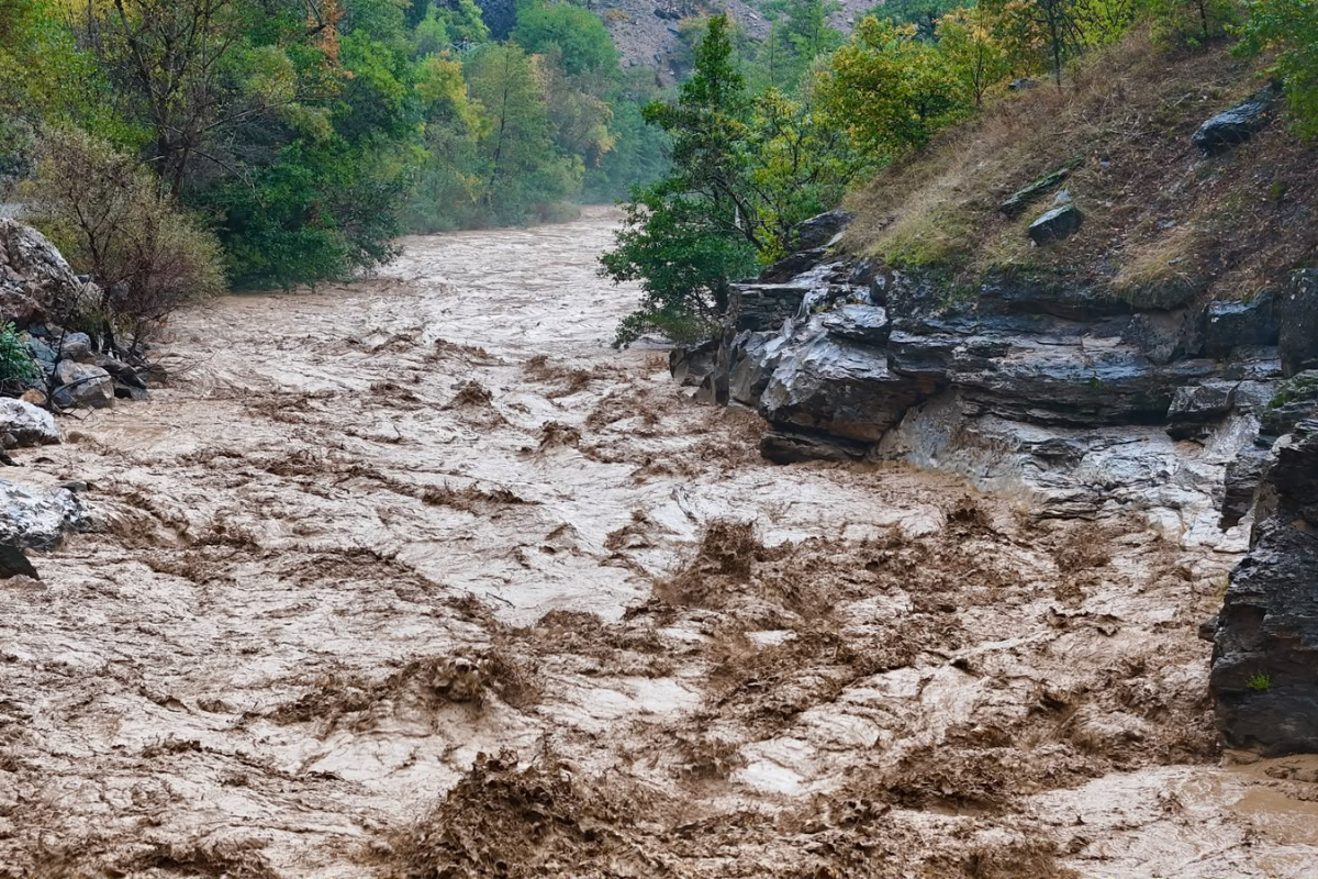 Dersim'de sağanak: Munzur Nehri ve Pülümür Çayı'nın debisi yüzde 30 arttı