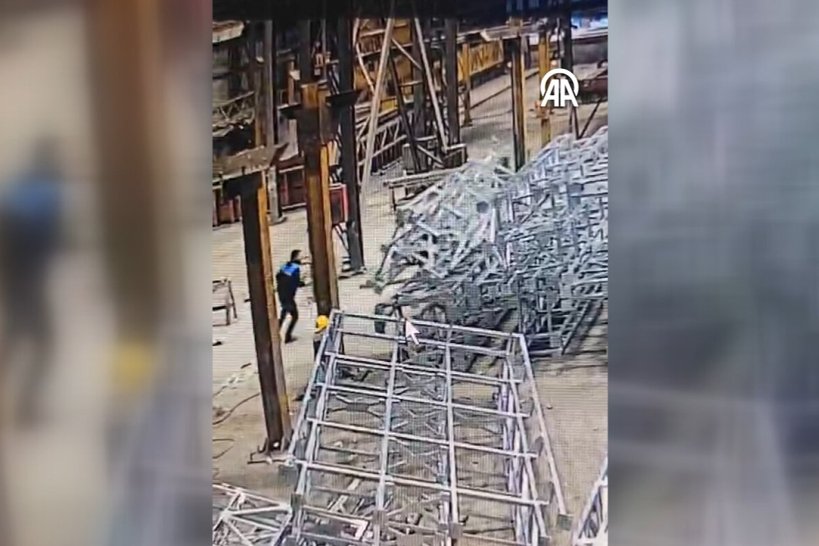Ankara'da iş cinayeti: Çelik konstrüksiyon parçalarının altında kalan Danyal Can hayatını kaybetti