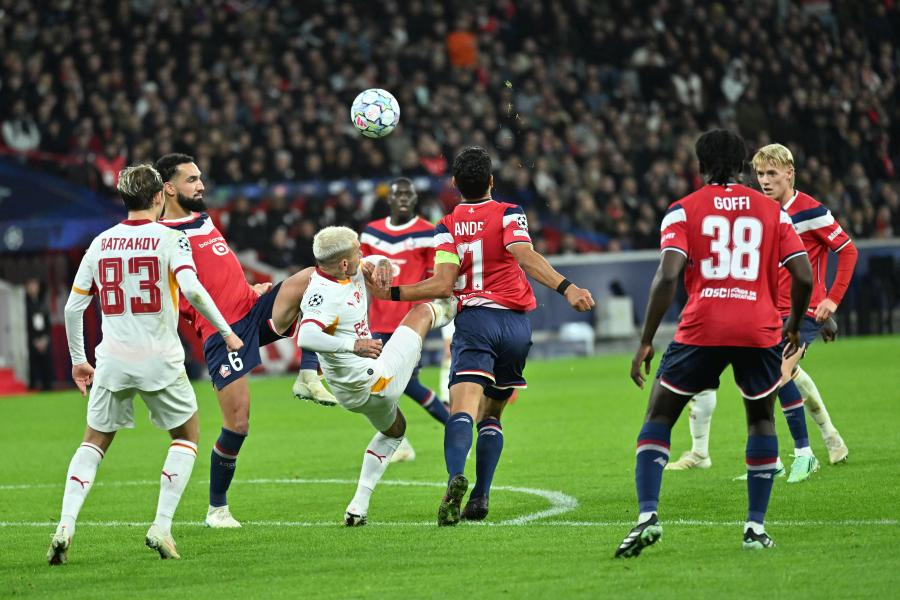Şampiyonlar Ligi'nde 3. hafta: Galatasaray, Lille'i deplasmanda 4-2 yendi