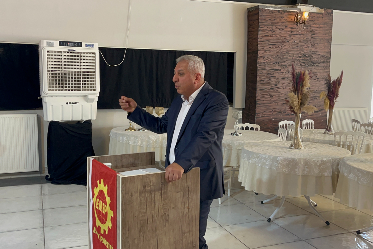 Kayseri'de EMEP kongresi tamamlandı